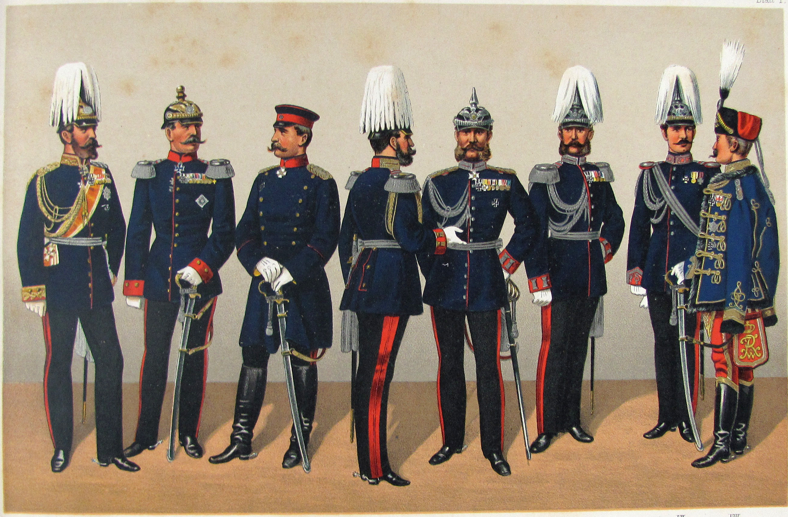 Krickel, G. und G. Lange, Das deutsche Reichsheer in seiner neuesten Bekleidung und Ausrüstung.
