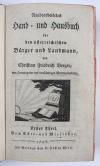 Berger, Christian Friedrich, Neubearbeitetes Hand- und Hausbuch für den österreichischen Bürger und Landmann.