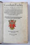 Fuchs, Leonhart, Primi de stirpium historia commentariorum tomi vivae imagines, in exiguam angustioremque formam contractae…