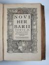 Brunfels, Otto, Herbarum vivae eicones ad naturae imitationem, summa cum diligentia et artificio effigiatae, una cum effectibus earundem.– Novi herbarii tomus II.– Tomus herbarii Othonis Brunfelsii III.