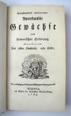 (Zorn, Johannes), Alle Werke komplett, uniform gebunden und in neuwertigem Zustand.  I. Abbildungen von Arzneygewächsen. Icones plantarum medicinalium. 6 Bände. II. Dreyhundert auserlesene amerikanische Gewächse nach Linneischer Ordnung. 6 Teile in 3 Bänden. III. Auswahl schöner und seltener Gewächse als Fortsetzung der amerikanischen Gewächse. 5 Teile in 3 Bänden.
