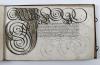Lemp, Ulrich, Kurtze furweisung Kunstlichs und Zierlichs schreibens… Kalligraphische Handschrift auf Pergament.