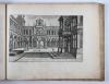 Vredeman de Vries, Jan und Paul, Sammelband mit den deutschen Ausgaben der Perspective und Architectura. I. Perspective. Das ist die weitberuembte khunst, eines scheinenden in oder durchsehenden augensichts Puncten… Leiden, H. Hondius, (1605.) 2 Teile. Mit gestoch. Titel (auf diesem der typographierte deutsche Untertitel montiert), rückseitig das Kuferstichporträt J. Vredeman de Vries’, halbseit. Kupferstichporträt Moritz von Nassau, und 73 Kupfern auf 72 Blättern (Tafeln 33 und 34 auf 1 Blatt, Tafel 47 am Ende des Sammelbandes eingebunden). 7 Blätter Text und 4 Blätter Text inkl. Zwischentitel.– II. Architectura. Die köstliche und weitbrumbte khunst, welche besteht in fünfferley Art der Edifitien… (Leiden), H. Hondius, (1606). Mit gestoch. Titel (hier der Text direkt auf das Papier gedruckt), und 30 Kupfertafeln (statt 31, Tafel BB/2 auf altem Papier faksimiliert). 7 Blätter Text.