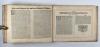 Vredeman de Vries, Jan und Paul, Sammelband mit den deutschen Ausgaben der Perspective und Architectura. I. Perspective. Das ist die weitberuembte khunst, eines scheinenden in oder durchsehenden augensichts Puncten… Leiden, H. Hondius, (1605.) 2 Teile. Mit gestoch. Titel (auf diesem der typographierte deutsche Untertitel montiert), rückseitig das Kuferstichporträt J. Vredeman de Vries’, halbseit. Kupferstichporträt Moritz von Nassau, und 73 Kupfern auf 72 Blättern (Tafeln 33 und 34 auf 1 Blatt, Tafel 47 am Ende des Sammelbandes eingebunden). 7 Blätter Text und 4 Blätter Text inkl. Zwischentitel.– II. Architectura. Die köstliche und weitbrumbte khunst, welche besteht in fünfferley Art der Edifitien… (Leiden), H. Hondius, (1606). Mit gestoch. Titel (hier der Text direkt auf das Papier gedruckt), und 30 Kupfertafeln (statt 31, Tafel BB/2 auf altem Papier faksimiliert). 7 Blätter Text.