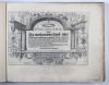 Vredeman de Vries, Jan und Paul, Sammelband mit den deutschen Ausgaben der Perspective und Architectura. I. Perspective. Das ist die weitberuembte khunst, eines scheinenden in oder durchsehenden augensichts Puncten… Leiden, H. Hondius, (1605.) 2 Teile. Mit gestoch. Titel (auf diesem der typographierte deutsche Untertitel montiert), rückseitig das Kuferstichporträt J. Vredeman de Vries’, halbseit. Kupferstichporträt Moritz von Nassau, und 73 Kupfern auf 72 Blättern (Tafeln 33 und 34 auf 1 Blatt, Tafel 47 am Ende des Sammelbandes eingebunden). 7 Blätter Text und 4 Blätter Text inkl. Zwischentitel.– II. Architectura. Die köstliche und weitbrumbte khunst, welche besteht in fünfferley Art der Edifitien… (Leiden), H. Hondius, (1606). Mit gestoch. Titel (hier der Text direkt auf das Papier gedruckt), und 30 Kupfertafeln (statt 31, Tafel BB/2 auf altem Papier faksimiliert). 7 Blätter Text.
