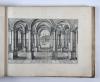 Vredeman de Vries, Jan und Paul, Sammelband mit den deutschen Ausgaben der Perspective und Architectura. I. Perspective. Das ist die weitberuembte khunst, eines scheinenden in oder durchsehenden augensichts Puncten… Leiden, H. Hondius, (1605.) 2 Teile. Mit gestoch. Titel (auf diesem der typographierte deutsche Untertitel montiert), rückseitig das Kuferstichporträt J. Vredeman de Vries’, halbseit. Kupferstichporträt Moritz von Nassau, und 73 Kupfern auf 72 Blättern (Tafeln 33 und 34 auf 1 Blatt, Tafel 47 am Ende des Sammelbandes eingebunden). 7 Blätter Text und 4 Blätter Text inkl. Zwischentitel.– II. Architectura. Die köstliche und weitbrumbte khunst, welche besteht in fünfferley Art der Edifitien… (Leiden), H. Hondius, (1606). Mit gestoch. Titel (hier der Text direkt auf das Papier gedruckt), und 30 Kupfertafeln (statt 31, Tafel BB/2 auf altem Papier faksimiliert). 7 Blätter Text.
