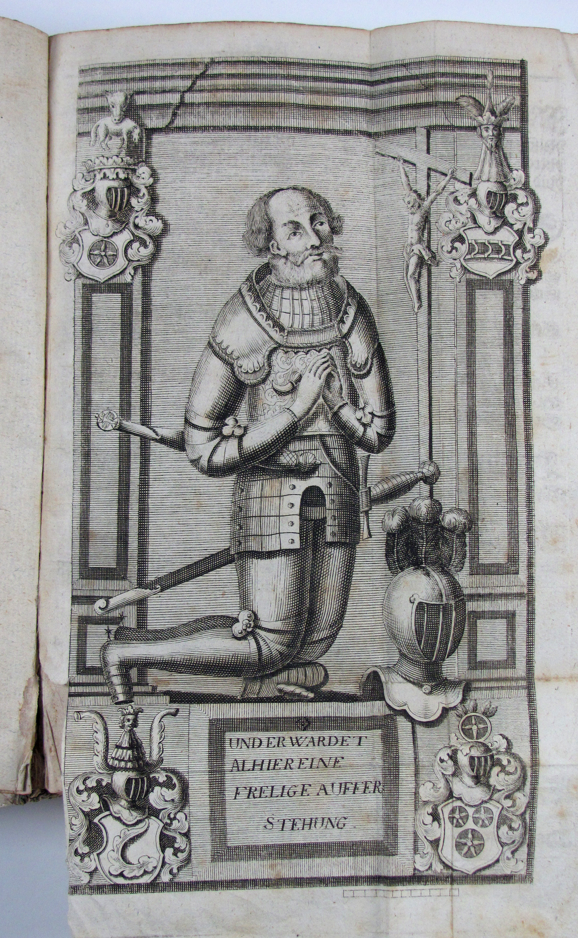 Steigerwald, V.F. von (d.i. W.F. Pistorius) Hrsg., Lebens-Beschreibung Herrn Gözens von Berlichingen, zugenannt mit der Eisern Hand… Mit verschiedenen Anmerckungen erläutert… welchem… eine Dissertation beygefügt sich befindet…