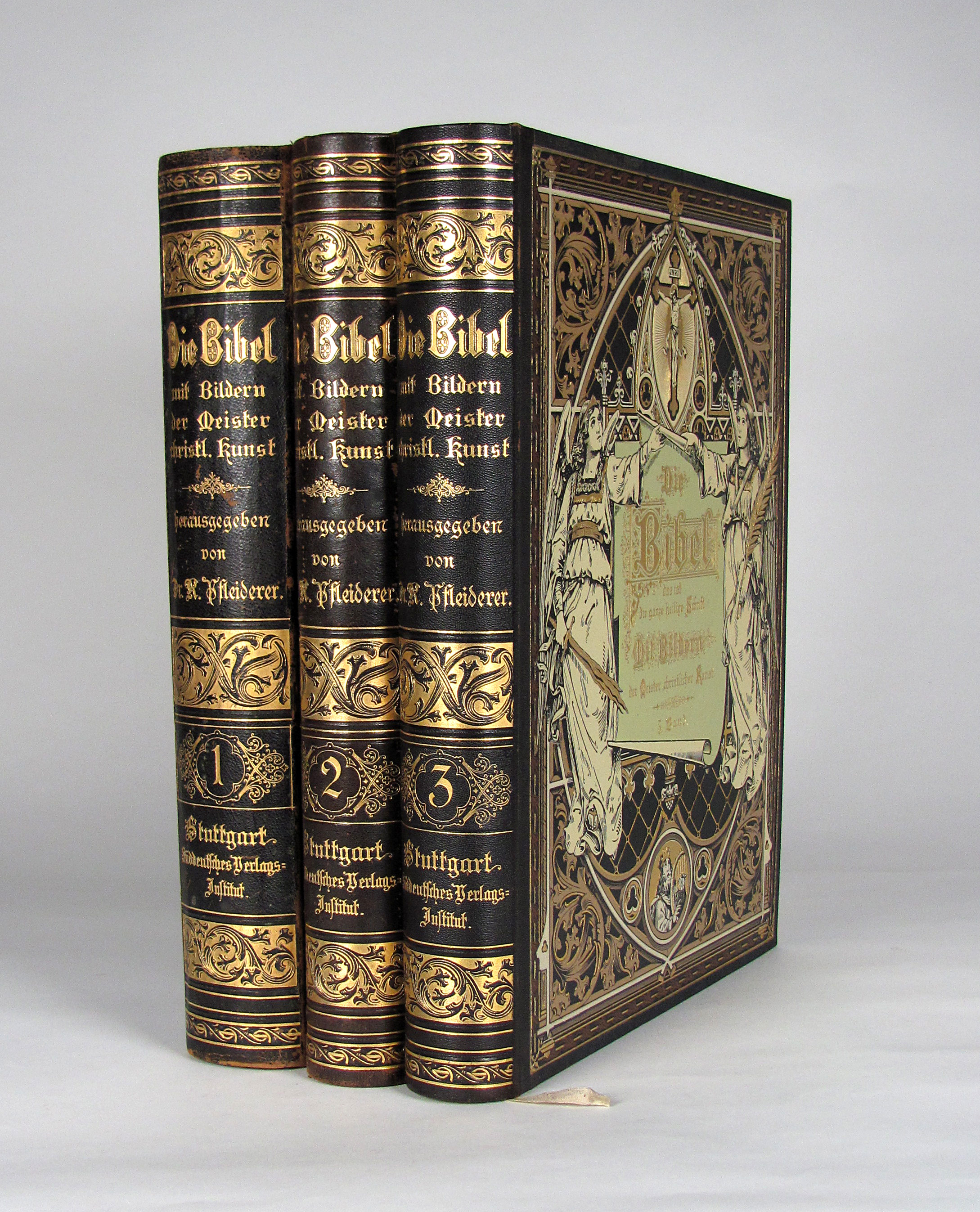 Anonymus Die Bibel das ist die ganze Heilige Schrift des alten und neuen Testaments nach Martin Luthers Übersetzung mit Bildern der Meister christlicher Kunst.