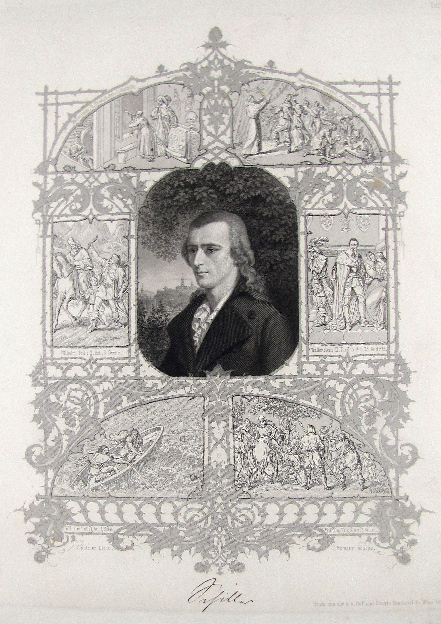 Wurzbach von Tannenberg, Constant, Das Schiller-Buch. Festgabe zur 1. Säcular-Feier von Schillers Geburt.