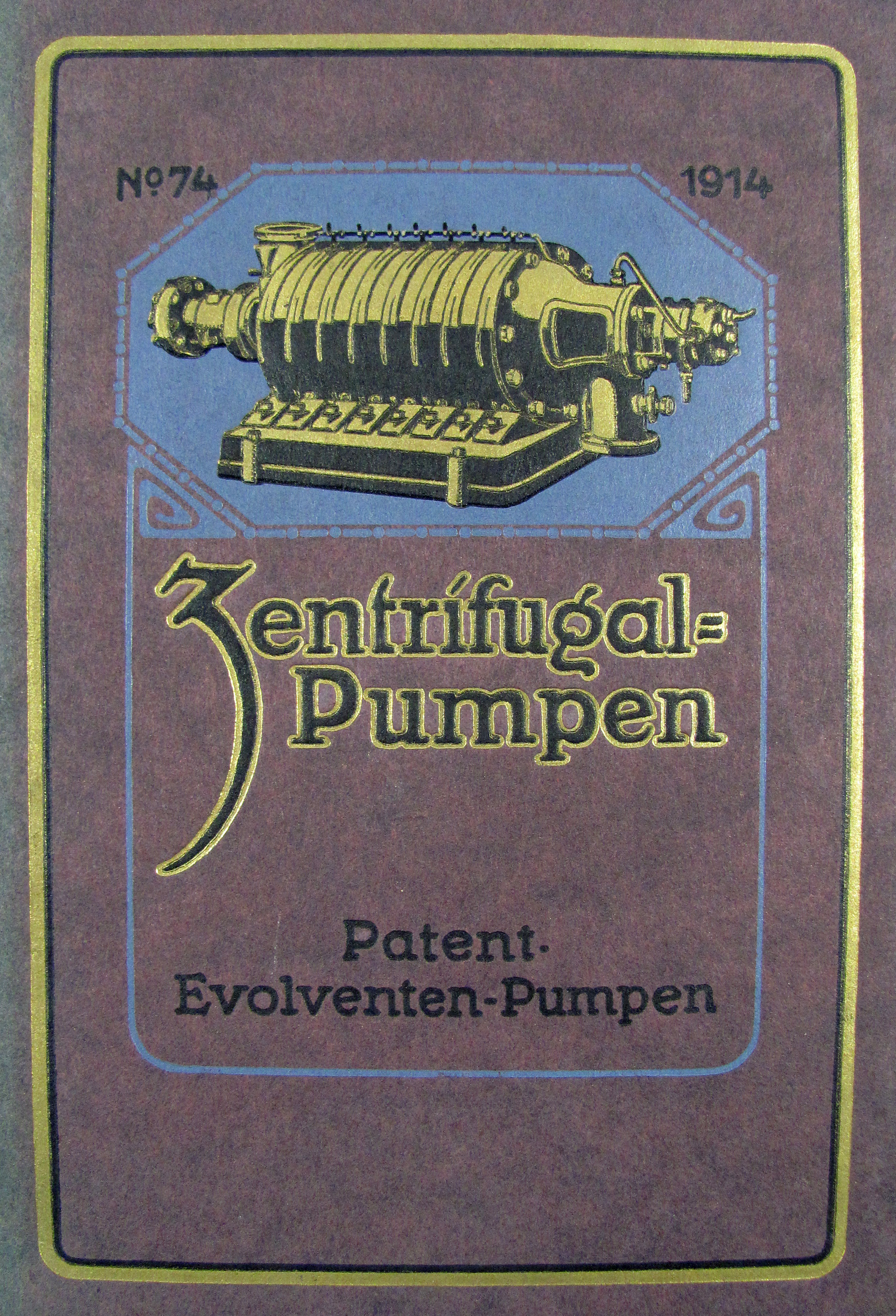 Anonym Sammlung von 9 Katalogen zu Pumpen.