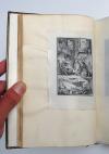 Voltaire (d.i. François Marie Arouet), La Pucelle d’Orléans. Poëme en vingt et un chants. Auf Pergament gedruckt. Édition ornée de figures gravées par Duplessis Berthault (d.i. Jean Duplessis-Bertaux (1747-1820).