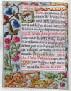 Anonymus Missel. Illuminierte Handschrift auf Pergament.  Missale kalligraphiert und illuminiert von Fanny Roussan.