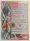 Roussan, Fanny, Missel. Illuminierte Handschrift auf Pergament.  Missale, kalligraphiert und illuminiert von F. Roussan.